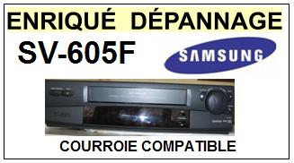 SAMSUNG-SV605F SV-605F-COURROIES-COMPATIBLES