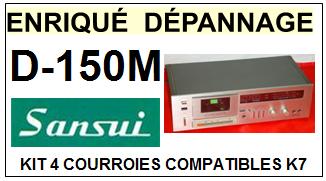 SANSUI-D150M D-150M-COURROIES-ET-KITS-COURROIES-COMPATIBLES