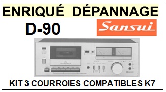 SANSUI-D90 D-90-COURROIES-COMPATIBLES