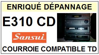 SANSUI-E310CD-COURROIES-ET-KITS-COURROIES-COMPATIBLES