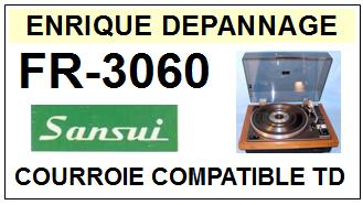 SANSUI-FR3060 FR-3060-COURROIES-COMPATIBLES
