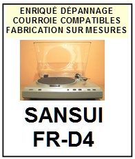 SANSUI-FRD4 FR-D4-COURROIES-ET-KITS-COURROIES-COMPATIBLES