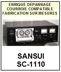 SANSUI-SC1110 SC-110-COURROIES-COMPATIBLES