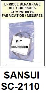 SANSUI-SC2110 SC-2110-COURROIES-ET-KITS-COURROIES-COMPATIBLES