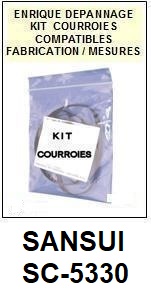 SANSUI-SC5330 SC-5330-COURROIES-ET-KITS-COURROIES-COMPATIBLES