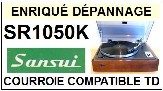 SANSUI-SR1050K-COURROIES-COMPATIBLES