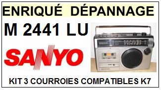 SANYO-M2441LU-COURROIES-ET-KITS-COURROIES-COMPATIBLES