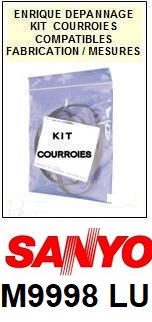 SANYO-M9998LU-COURROIES-ET-KITS-COURROIES-COMPATIBLES