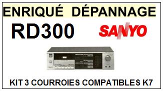 SANYO-RD300-COURROIES-COMPATIBLES