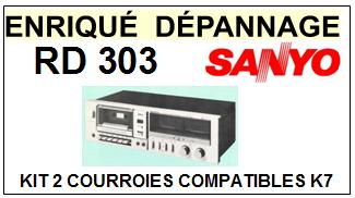 SANYO-RD303 RD-303-COURROIES-ET-KITS-COURROIES-COMPATIBLES