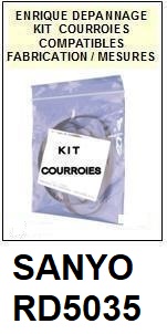 SANYO-RD5035-COURROIES-ET-KITS-COURROIES-COMPATIBLES