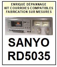 SANYO-RD5035-COURROIES-COMPATIBLES