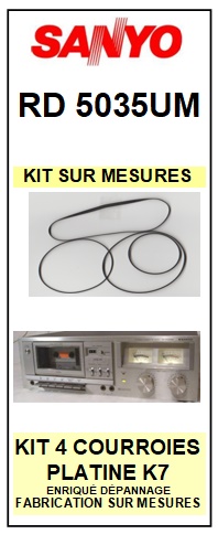 SANYO-RD5035UM-COURROIES-ET-KITS-COURROIES-COMPATIBLES