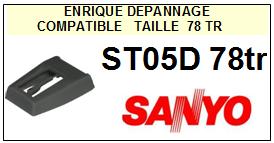 SANYO-ST05D-POINTES-DE-LECTURE-DIAMANTS-SAPHIRS-COMPATIBLES