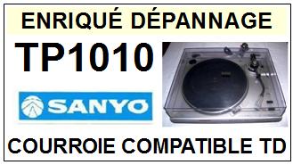 SANYO-TP1010-COURROIES-COMPATIBLES
