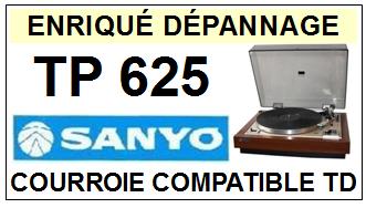 SANYO-TP625-COURROIES-COMPATIBLES