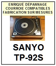 SANYO-TP92S TP-92S-COURROIES-ET-KITS-COURROIES-COMPATIBLES