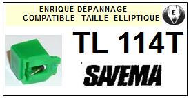 SAVEMA-TL114T TL-114T-POINTES-DE-LECTURE-DIAMANTS-SAPHIRS-COMPATIBLES