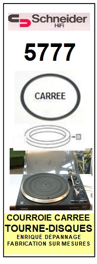 SCHNEIDER-5777-COURROIES-COMPATIBLES