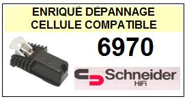 SCHNEIDER 6970  <BR>Cellule  pour tourne-disques (<B>cartridge</B>)<SMALL> 2017-02</small>