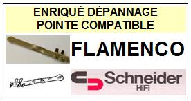 SCHNEIDER-FLAMENCO-POINTES-DE-LECTURE-DIAMANTS-SAPHIRS-COMPATIBLES