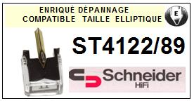 SCHNEIDER-ST4122/89-POINTES-DE-LECTURE-DIAMANTS-SAPHIRS-COMPATIBLES