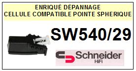 SCHNEIDER<br> SW5400/29 Cellule (cartridge) pour tourne-disques <BR><SMALL>a 2015-01</small>