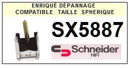 SCHNEIDER-SX5887-POINTES-DE-LECTURE-DIAMANTS-SAPHIRS-COMPATIBLES