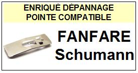 SCHUMANN-FANFARE-POINTES-DE-LECTURE-DIAMANTS-SAPHIRS-COMPATIBLES