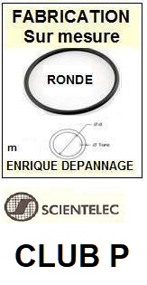 SCIENTELEC-CLUB-P CLUB P-COURROIES-ET-KITS-COURROIES-COMPATIBLES