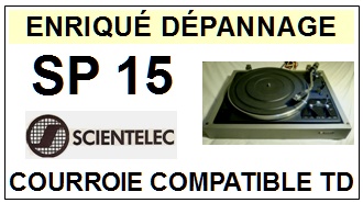 SCIENTELEC-SP15-COURROIES-COMPATIBLES