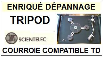 SCIENTELEC-TRIPOD-COURROIES-COMPATIBLES