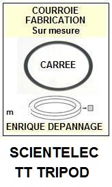 SCIENTELEC-TT TRIPOD-COURROIES-COMPATIBLES