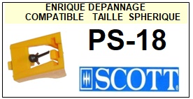 SCOTT-PS18  PS-18-POINTES-DE-LECTURE-DIAMANTS-SAPHIRS-COMPATIBLES