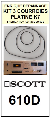 SCOTT-610D-COURROIES-ET-KITS-COURROIES-COMPATIBLES