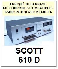 SCOTT-610D-COURROIES-COMPATIBLES