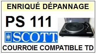 SCOTT-PS111-COURROIES-COMPATIBLES