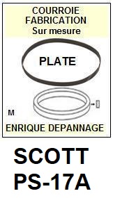 SCOTT-PS17A PS-17A-COURROIES-ET-KITS-COURROIES-COMPATIBLES