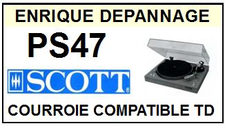 SCOTT-PS47-COURROIES-COMPATIBLES