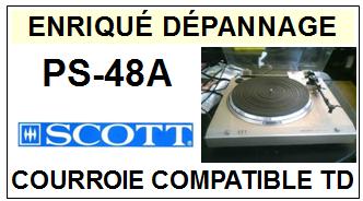 SCOTT-PS48A PS-48A-COURROIES-COMPATIBLES