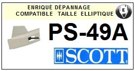 SCOTT-PS49A PS-49A-POINTES-DE-LECTURE-DIAMANTS-SAPHIRS-COMPATIBLES