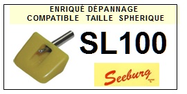 SEEBURG-SL100  CARNIVAL-POINTES-DE-LECTURE-DIAMANTS-SAPHIRS-COMPATIBLES