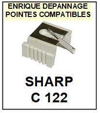 SHARP-C122-POINTES-DE-LECTURE-DIAMANTS-SAPHIRS-COMPATIBLES