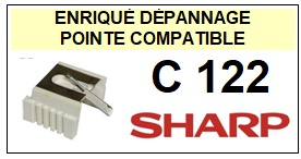 SHARP-C122-POINTES-DE-LECTURE-DIAMANTS-SAPHIRS-COMPATIBLES