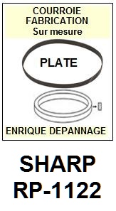 SHARP-RP1122 RP-1122-COURROIES-ET-KITS-COURROIES-COMPATIBLES