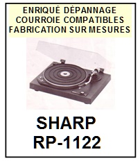 SHARP-RP1122 RP-1122-COURROIES-COMPATIBLES