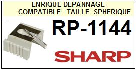 SHARP-RP1144  RP-1144-POINTES-DE-LECTURE-DIAMANTS-SAPHIRS-COMPATIBLES