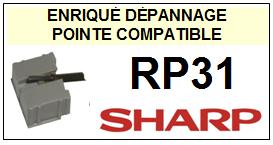 SHARP-RP31-POINTES-DE-LECTURE-DIAMANTS-SAPHIRS-COMPATIBLES