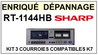 SHARP-RT1144HB RT-1144HB-COURROIES-COMPATIBLES