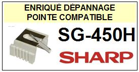 SHARP-SG450H  SG-450H STEREO MUSIC CENTER-POINTES-DE-LECTURE-DIAMANTS-SAPHIRS-COMPATIBLES